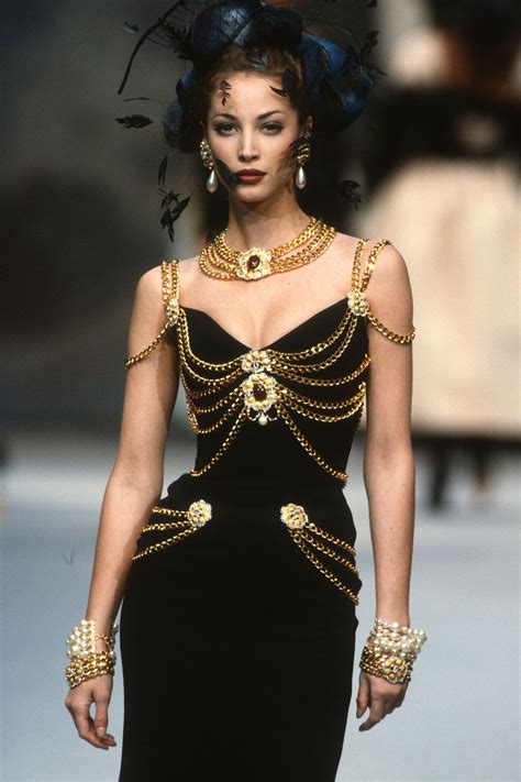 chanel black dress with gold chains dupe|chanel chain embellished dress.